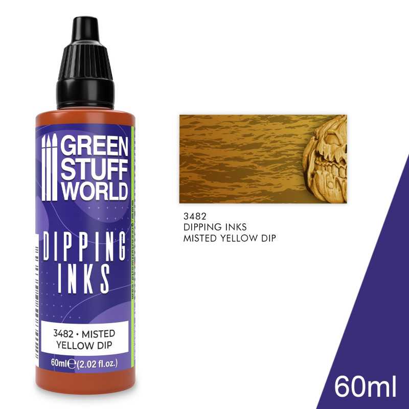 NordicDice Paint 60 ml Dipping ink 60 ml - MISTED YELLOW DIP