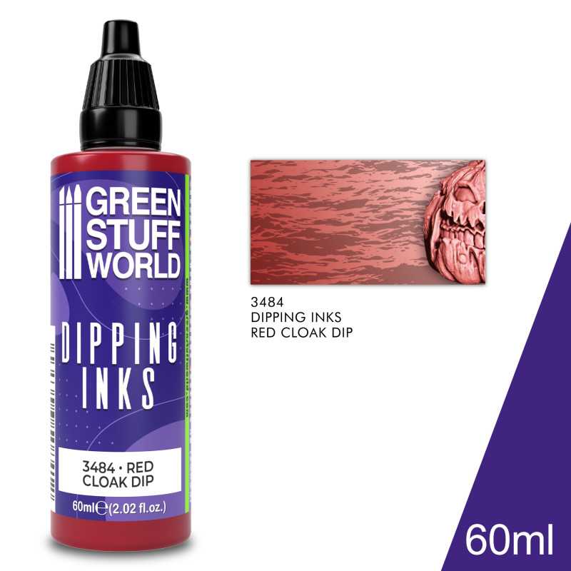 NordicDice Paint 60 ml Dipping ink 60 ml - RED CLOAK DIP