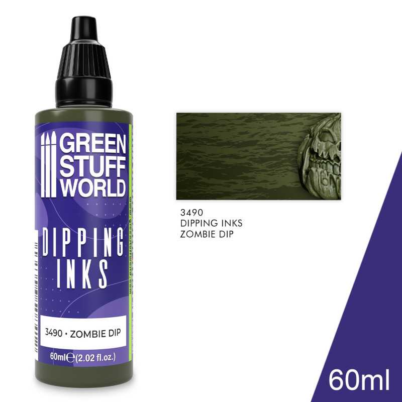 NordicDice Paint 60 ml Dipping ink 60 ml - ZOMBIE DIP