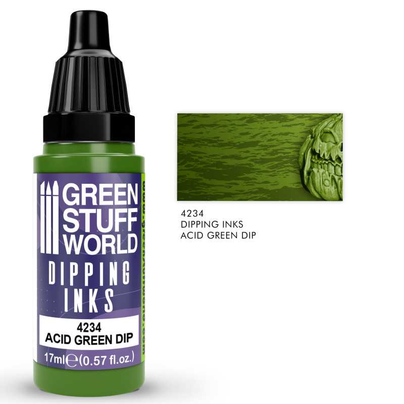 NordicDice Paint Dipping ink 17 ml - Acid Green Dip