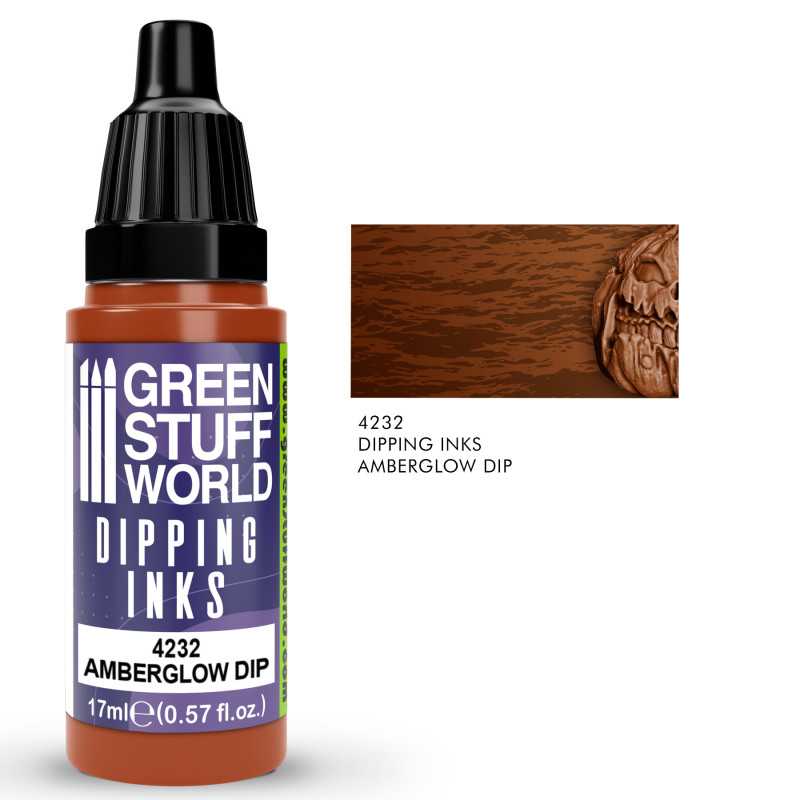 NordicDice Paint Dipping ink 17 ml - Amberglow Dip
