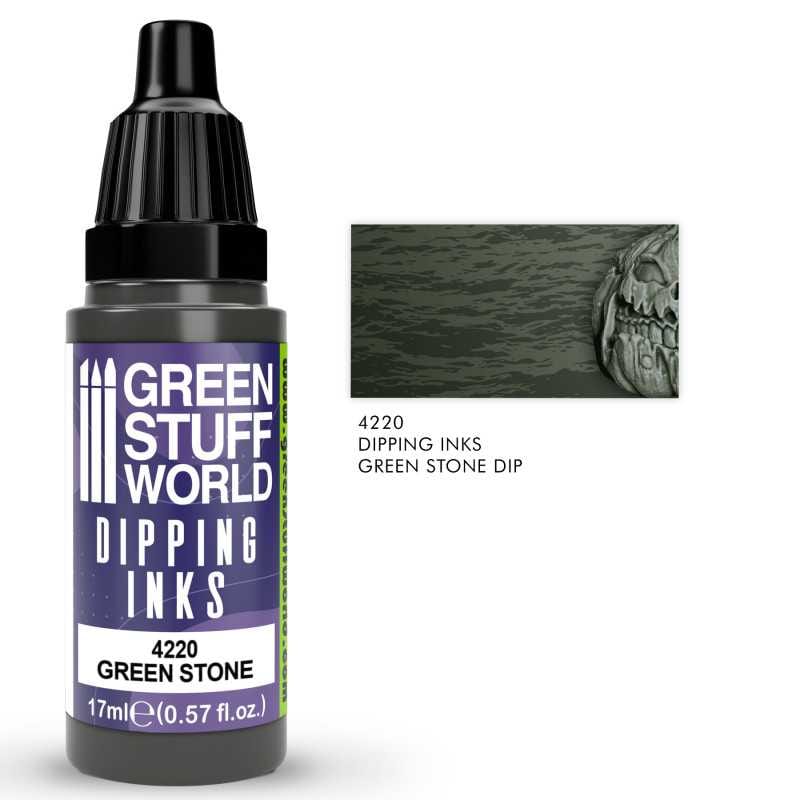 NordicDice Paint Dipping ink 17 ml - Green Stone Dip