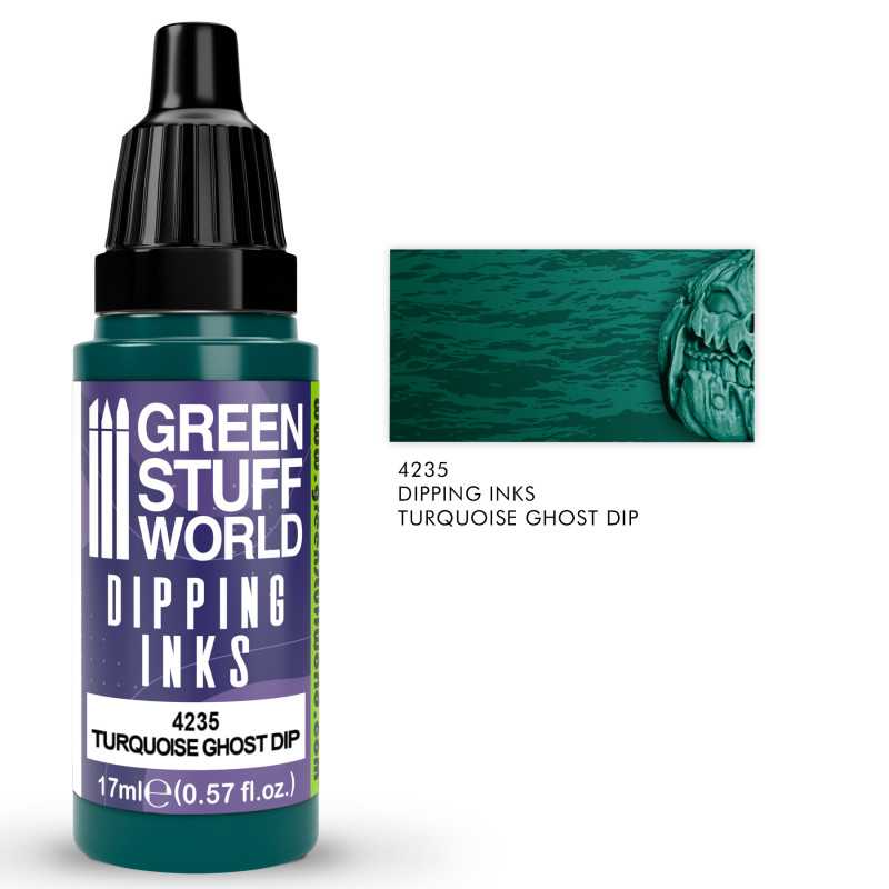 NordicDice Paint Dipping ink 17 ml - Turquoise Ghost Dip