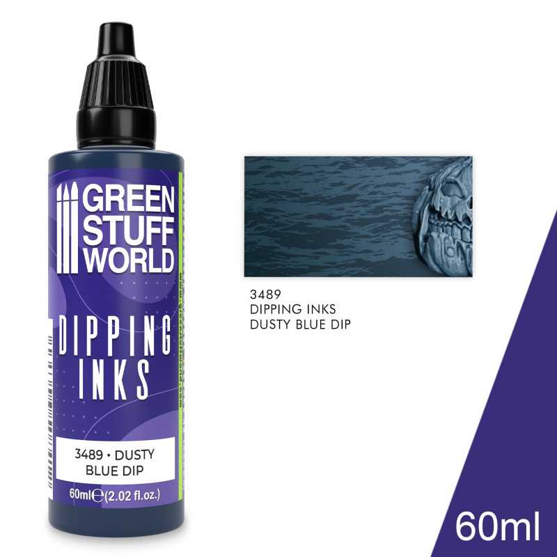 NordicDice Paint Dipping ink 60 ml - DUSTY BLUE DIP