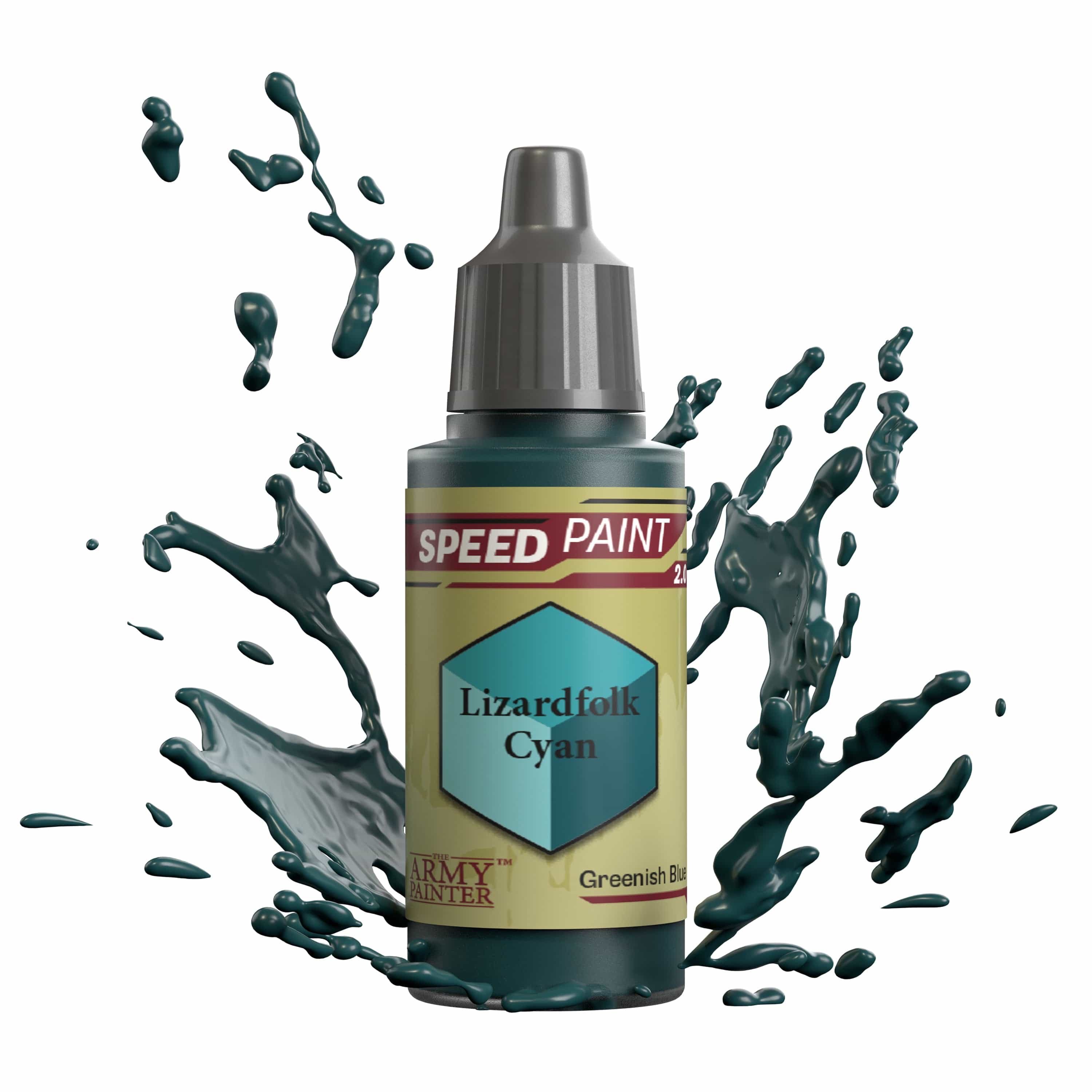 NordicDice Paint Speedpaint: Lizardfolk Cyan