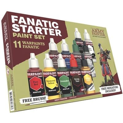 NordicDice Paint The Army Painter - Warpaints Fanatic Starter Set