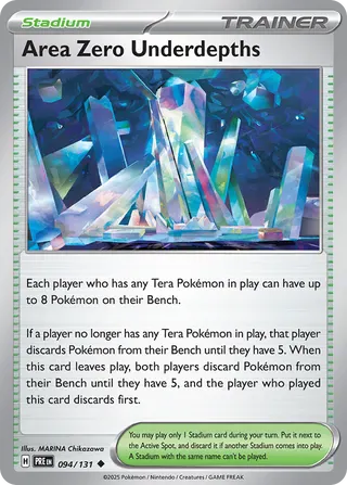 NordicDice Pkm Singles Area Zero Underdepths - Prismatic Evolutions Pokemon Card English