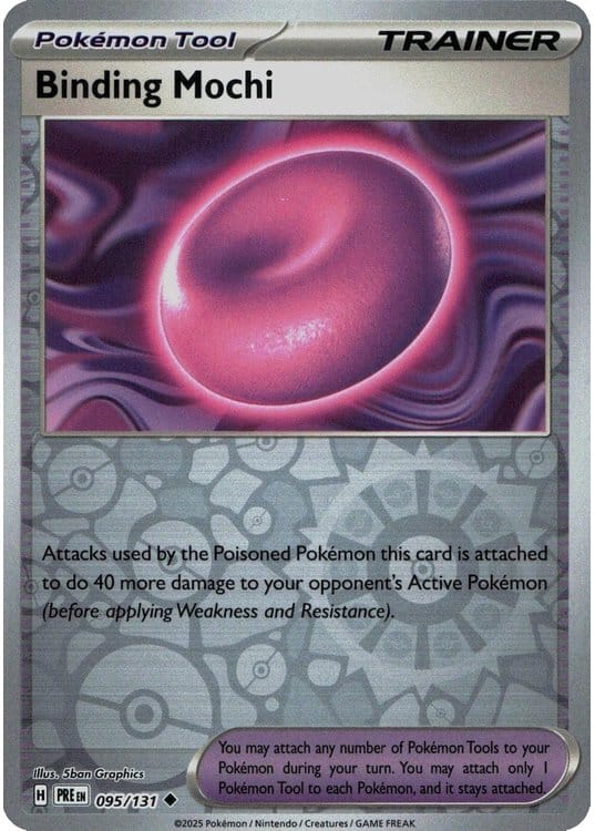 NordicDice Pkm Singles Binding Mochi - Prismatic Evolutions Pokemon Card English