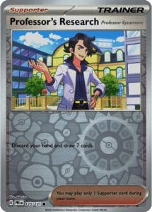 NordicDice Pkm Singles Professor's Research - Prismatic Evolutions Pokemon Card English