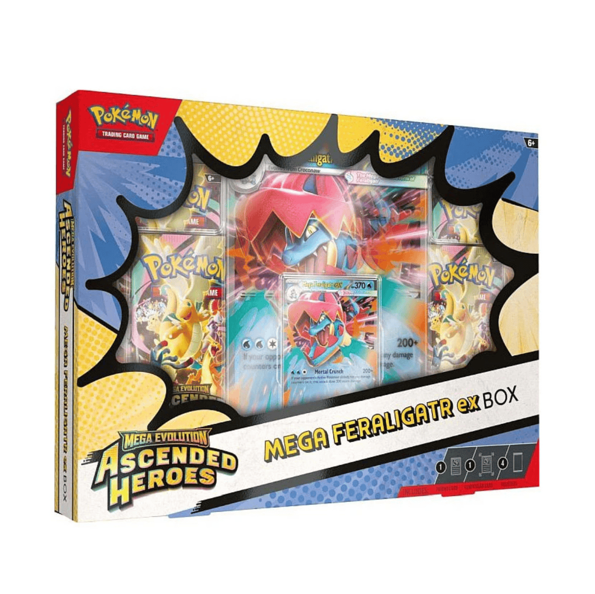 NordicDice Pokemon Ascended Heroes Mega Feraligatr Ex Box