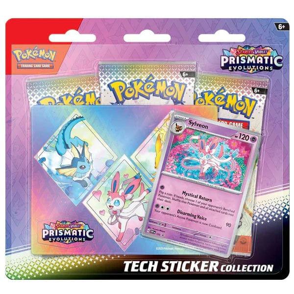 NordicDice Pokemon Sylveon Pokemon: Prismatic Evolutions Tech Sticker Collection (Scarlet & Violet 8.5)