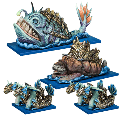 NordicDice rollespilsfigurer Armada - Trident Realm Booster Fleet