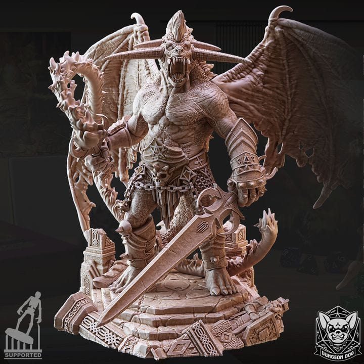 NordicDice rollespilsfigurer Balor Unpainted - Custom Mini