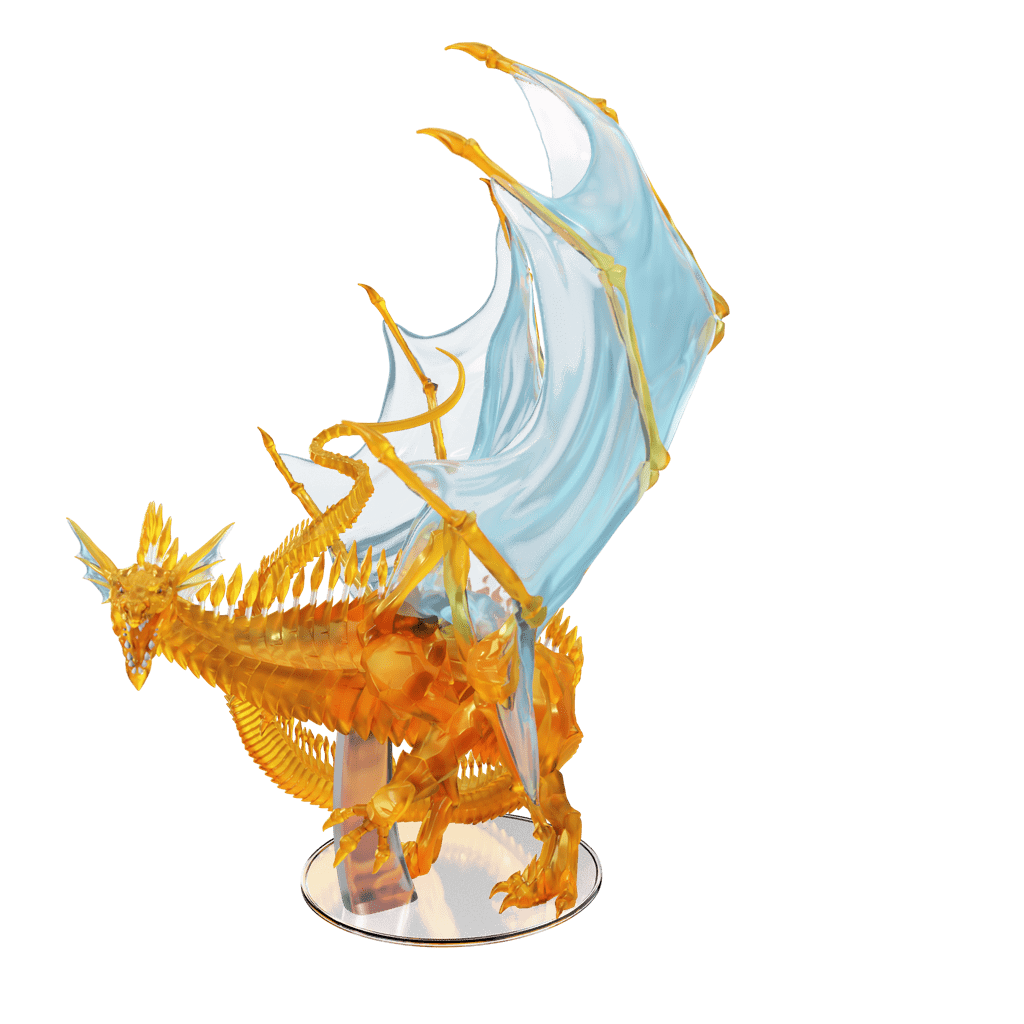 NordicDice rollespilsfigurer D&D Icons of the Realms: Adult Topaz Dragon - EN