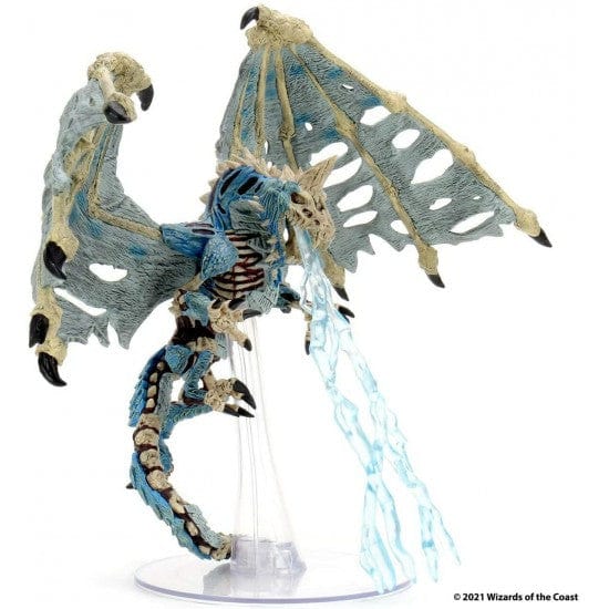NordicDice rollespilsfigurer D&D Icons of the Realms: Boneyard - Premium Set: Blue Dracolich