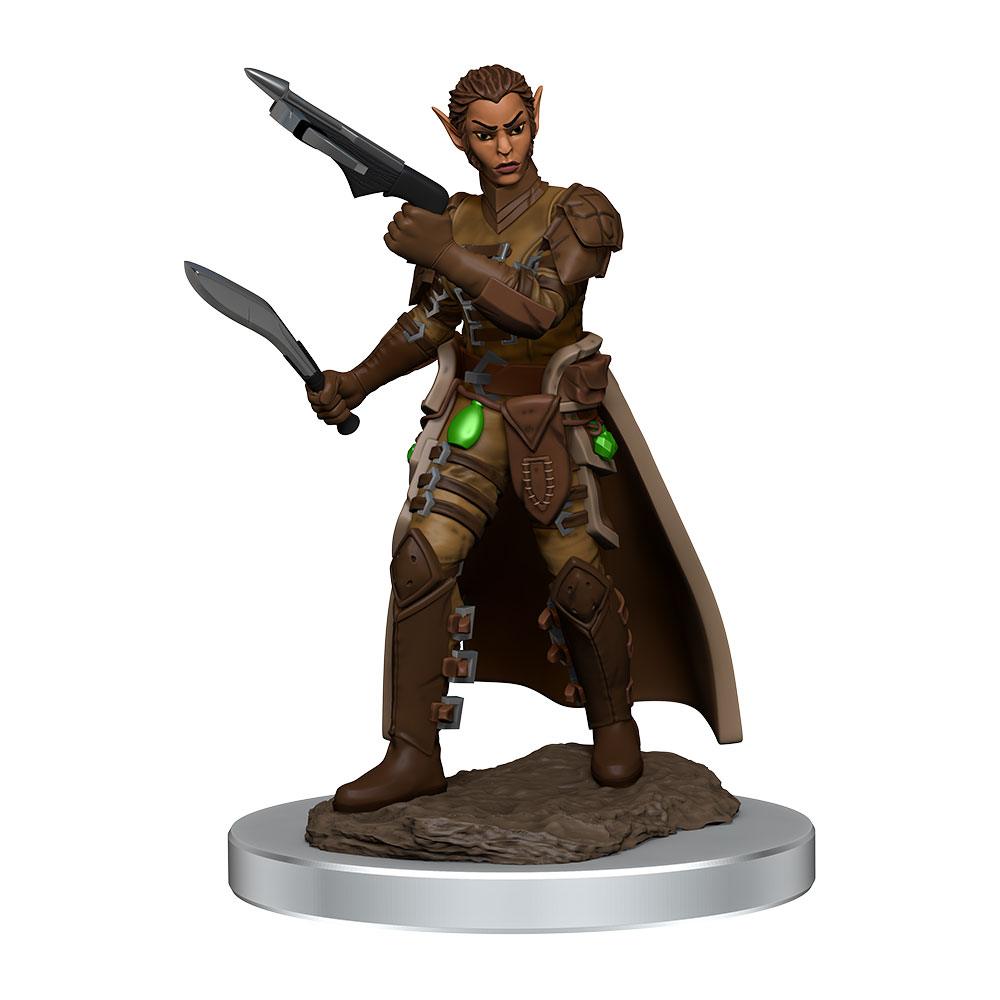 NordicDice rollespilsfigurer D&D Icons of the Realms Premium Miniature pre-painted Female Shifter Rogue