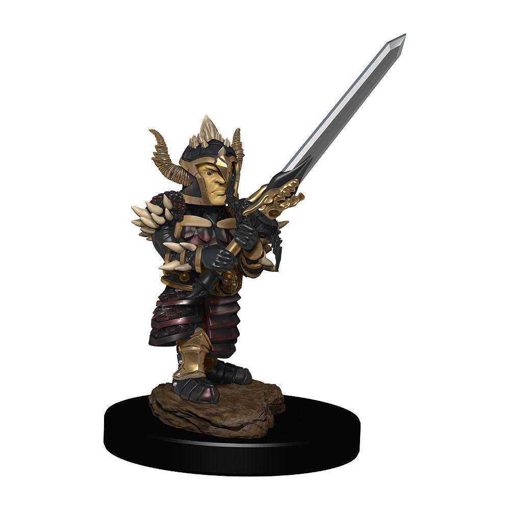 NordicDice rollespilsfigurer D&D Icons of the Realms Premium Miniature pre-painted Halfling Fighter Male
