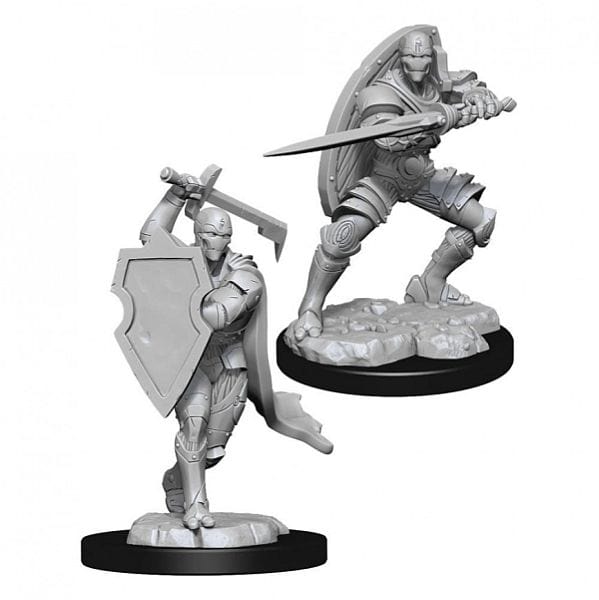 NordicDice rollespilsfigurer D&D Marvelous Miniatures - Warforged Fighter Male