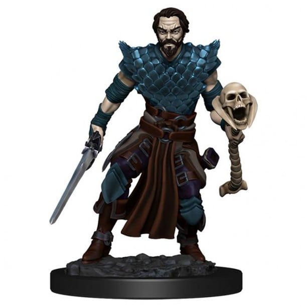 NordicDice rollespilsfigurer Dungeons and Dragons: Icons of the Realms - Human Warlock Male Prepainted