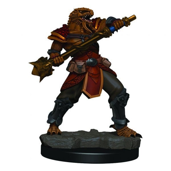 NordicDice rollespilsfigurer Dungeons and Dragons: Icons of the Realms - Male Dragonborn Fighter Premium Figure