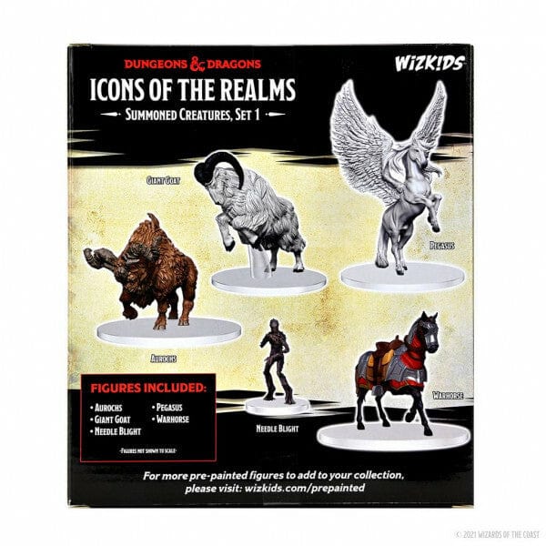 NordicDice rollespilsfigurer Dungeons and Dragons: Icons of the Realms - Summoning Creatures Set 1