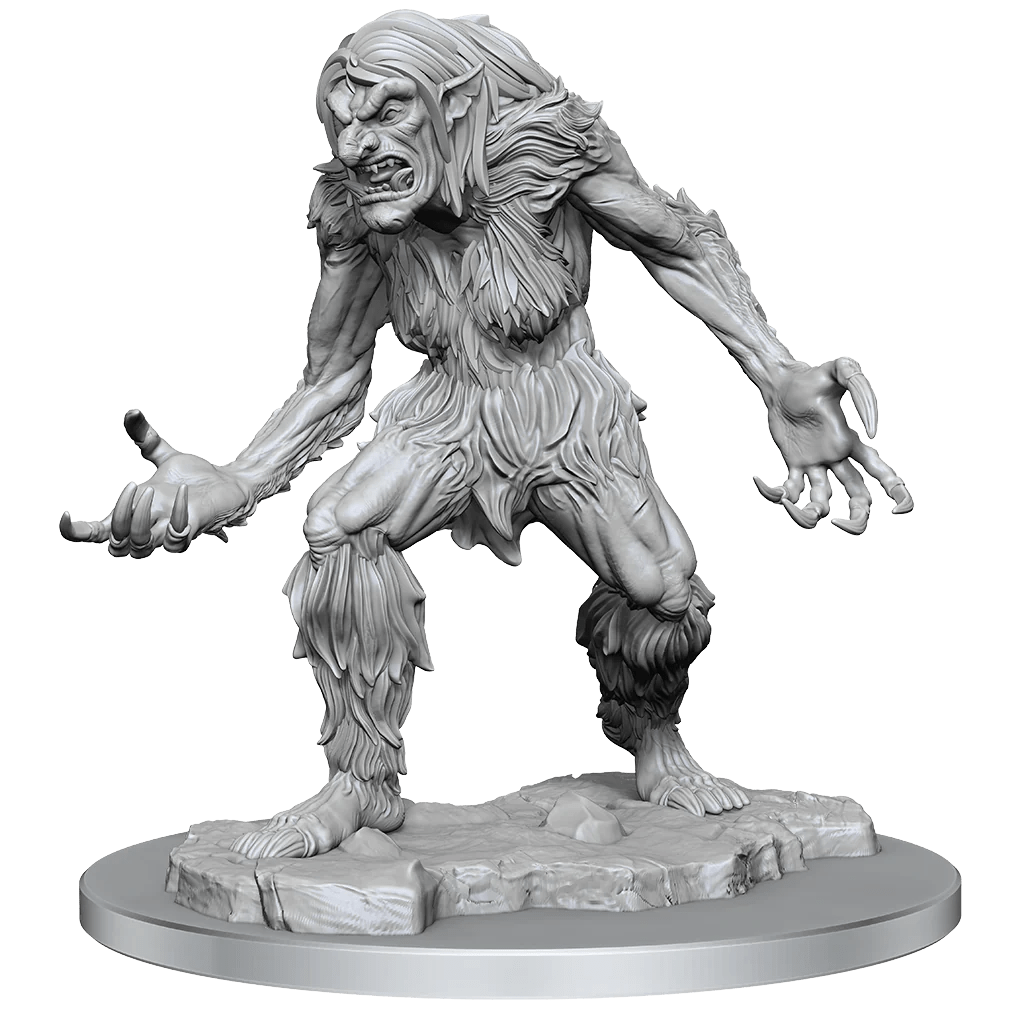 NordicDice rollespilsfigurer Dungeons and Dragons: Nolzur's Marvelous Miniatures - Ice Troll Female