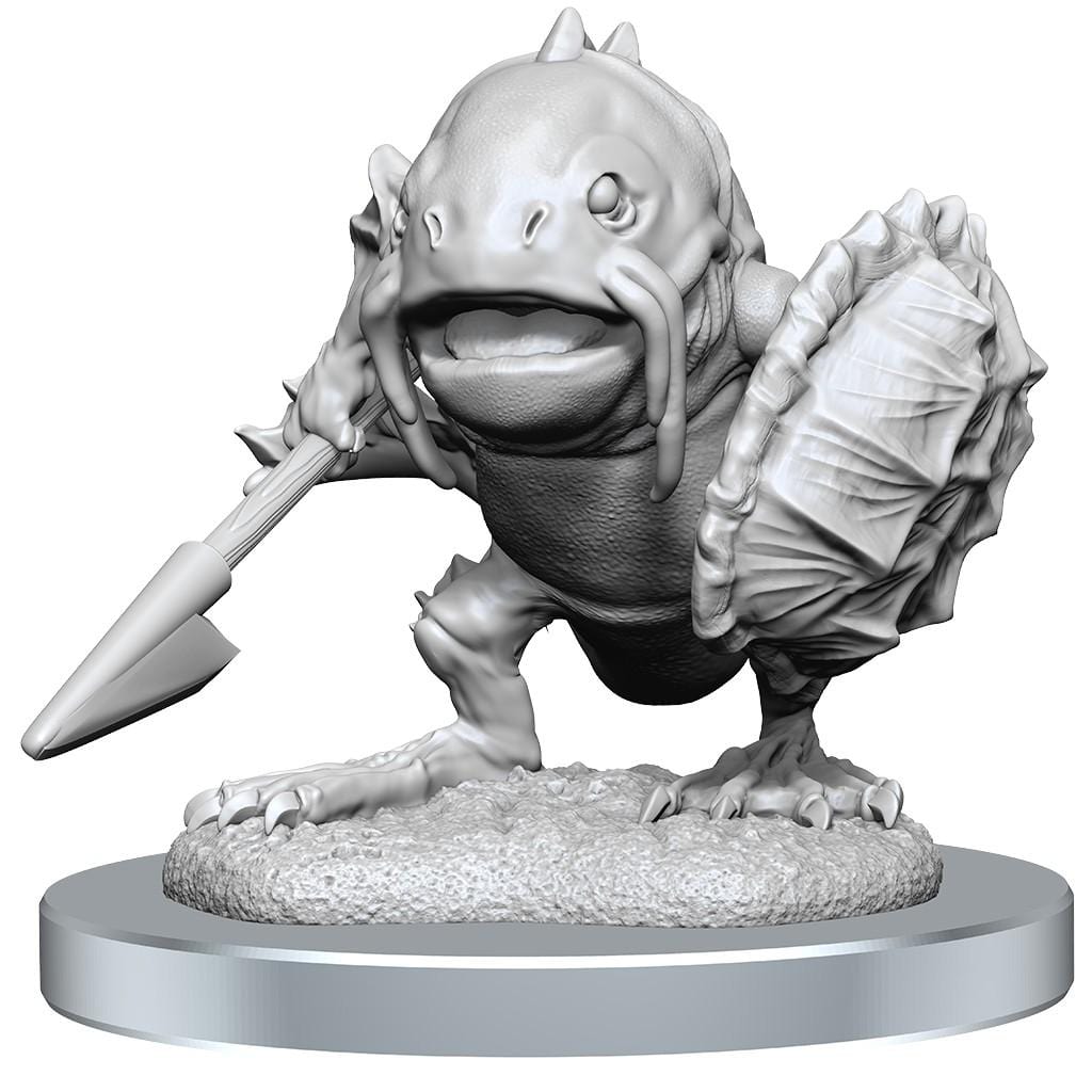 NordicDice rollespilsfigurer Dungeons and Dragons: Nolzur's Marvelous Miniatures - Locathah and Seal