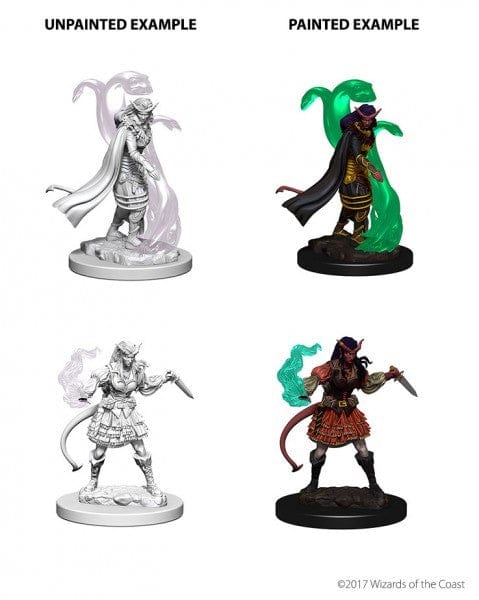 NordicDice rollespilsfigurer Dungeons and Dragons: Nolzurs Marvelous Miniatures - Tiefling Female Sorcerer