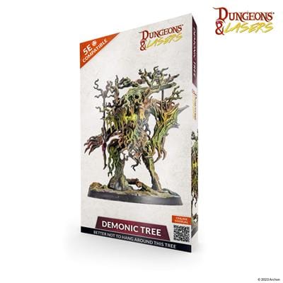 NordicDice rollespilsfigurer Dungeons & Lasers - Demonic Tree - EN