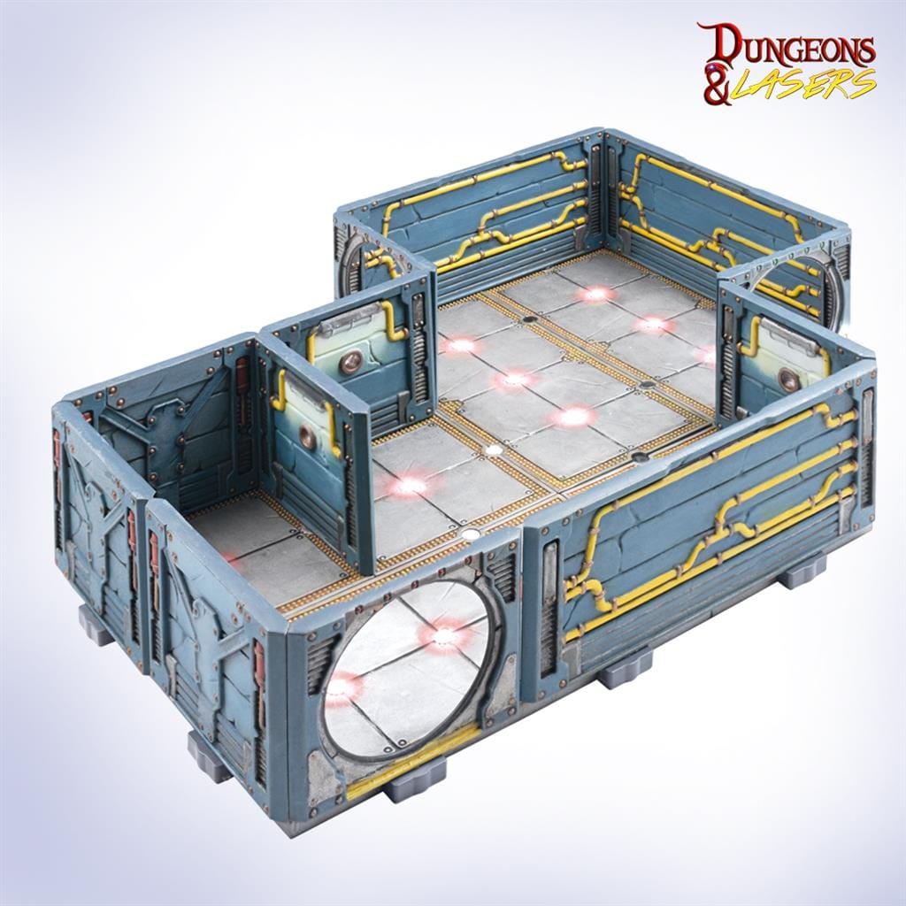 NordicDice rollespilsfigurer Dungeons & Lasers - Vault 7 - EN
