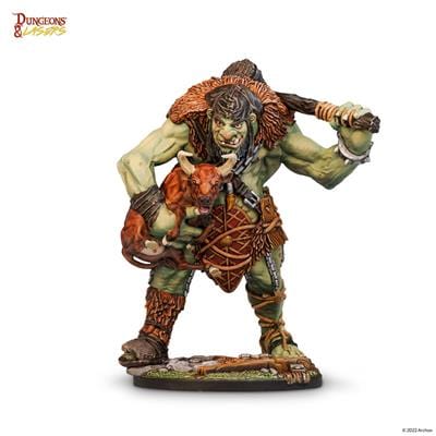 NordicDice rollespilsfigurer Dungeons & Lasers - Yahazzal The Hungry Troll