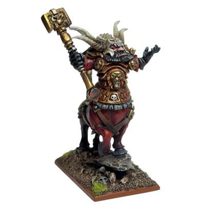 NordicDice rollespilsfigurer Kings of War - Abyssal Dwarf Half-breed Lord - EN