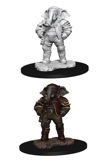 NordicDice rollespilsfigurer Magic the Gathering Unpainted Miniatures - elephant