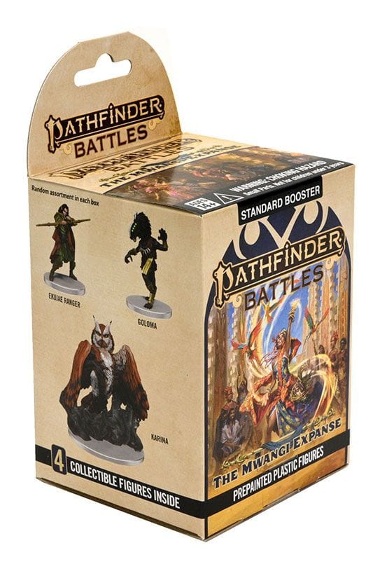 NordicDice rollespilsfigurer Pathfinder Battles: The Mwangi Expanse Booster Brick