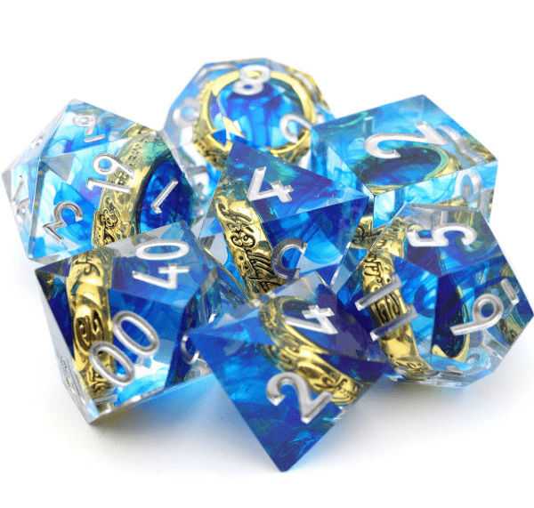 NordicDice Sharp Dice A Night’s King's ring - sharp dice rollespilsterninger