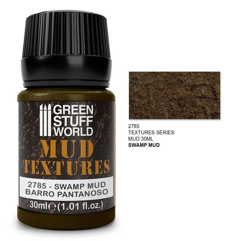 NordicDice Tekstur maling Mud Textures - SWAMP MUD 30ml