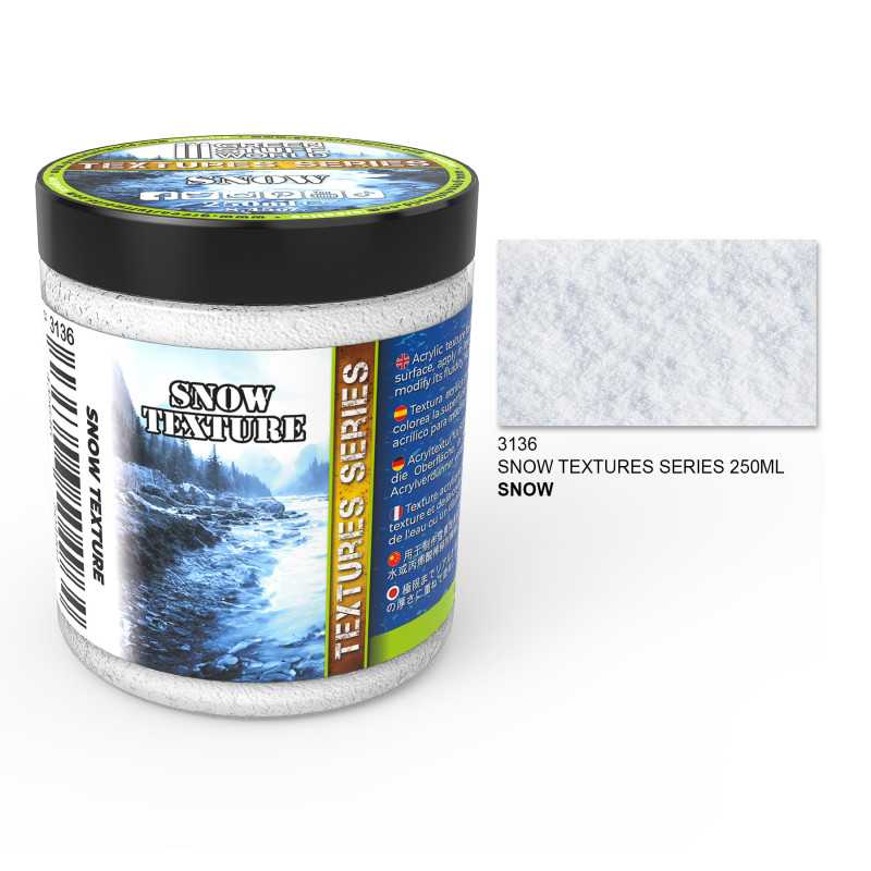 NordicDice Tekstur maling Snow Textures - SNOW 250ml
