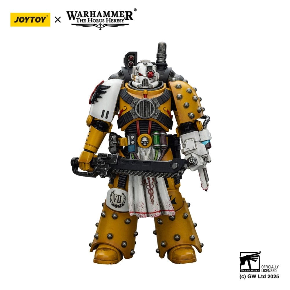 Nordicdice Warhammer Warhammer 40,000: imperial Fists Action Figure Legion Apothecary 12 cm