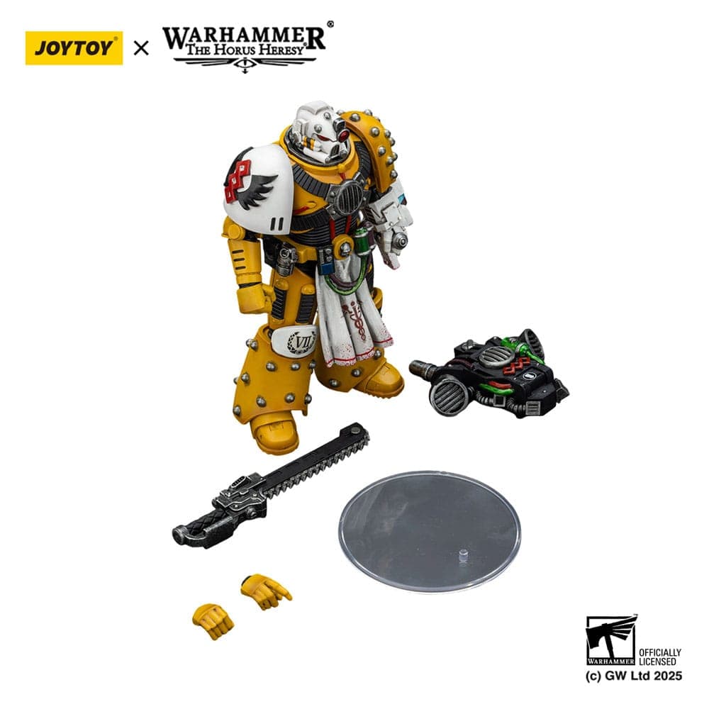 Nordicdice Warhammer Warhammer 40,000: imperial Fists Action Figure Legion Apothecary 12 cm
