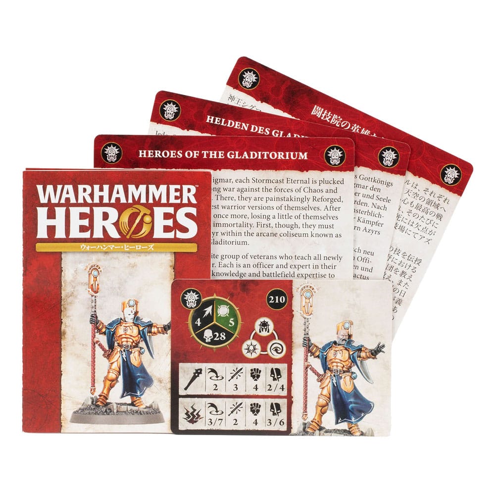 Nordicdice Warhammer Warhammer 40.000 Miniatures Warhammer Heroes: Stormcast Eternals Display (1)