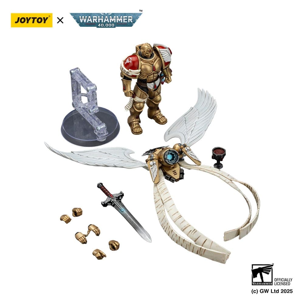 Nordicdice Warhammer Warhammer 40k Action Figure 1/18 Blood Angels The Sanguinor with Encarmine Broadsword 12 cm