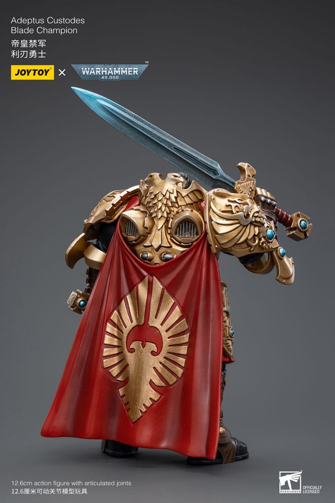 Nordicdice Warhammer Warhammer 40k Action Figure Adeptus Custodes Blade Champion 12 cm