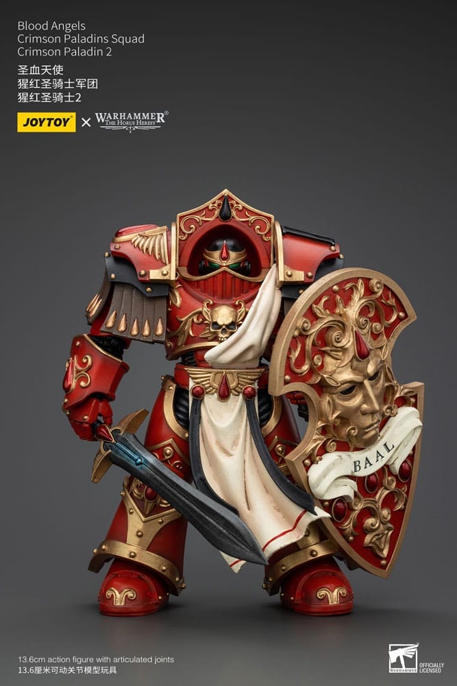 Nordicdice Warhammer Warhammer 40k The Horus Heresy Action Figure 1/18 Blood Angels Crimson Paladins