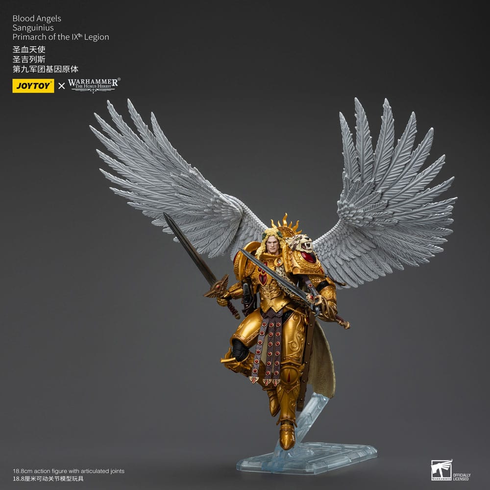 Nordicdice Warhammer Warhammer Action Figure 1/18 Sanguinius Primarch of the IXth Legion 19 cm