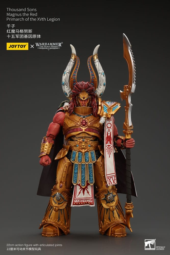 Nordicdice Warhammer Warhammer The Horus Heresy Action Figure 1/18 Thousand sons Magnus the Red Primarch 12 cm