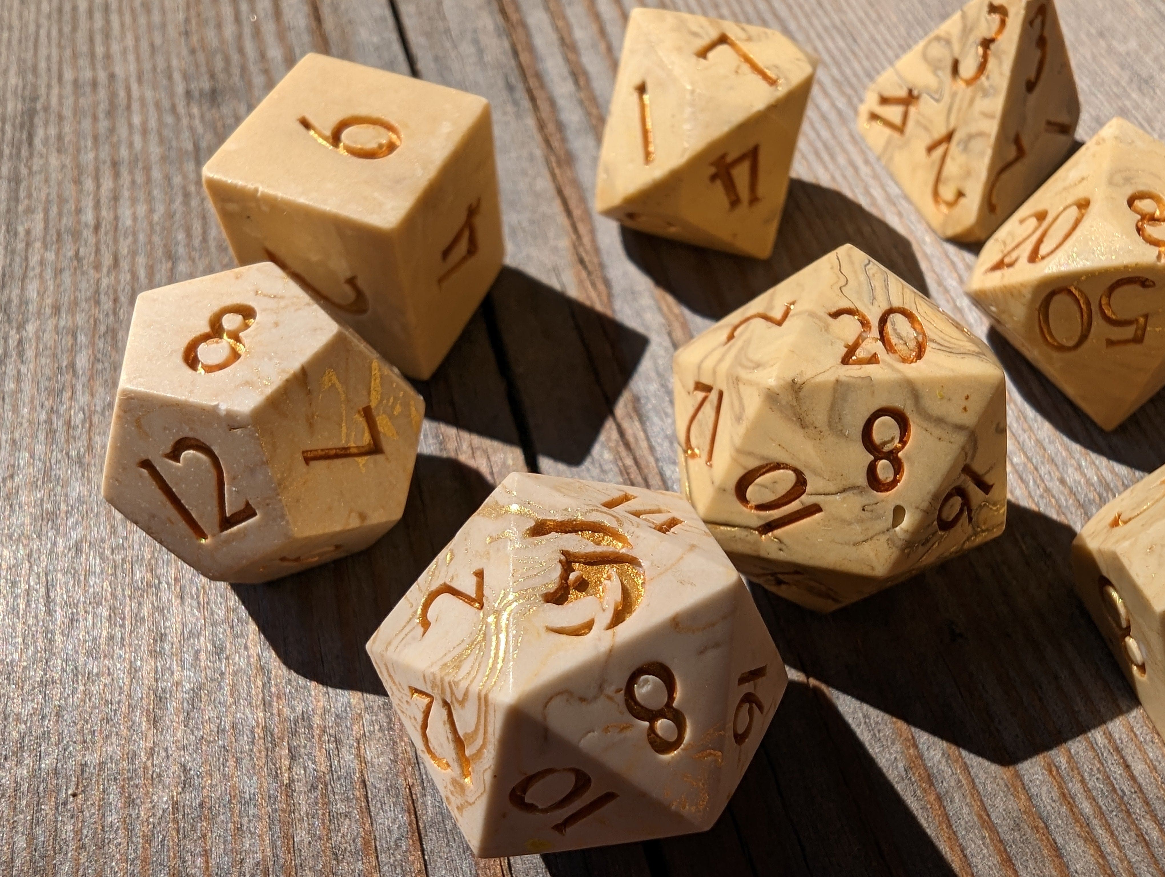 Nordicdice_X_Thydice Nordicdice_& Sandstone dice set