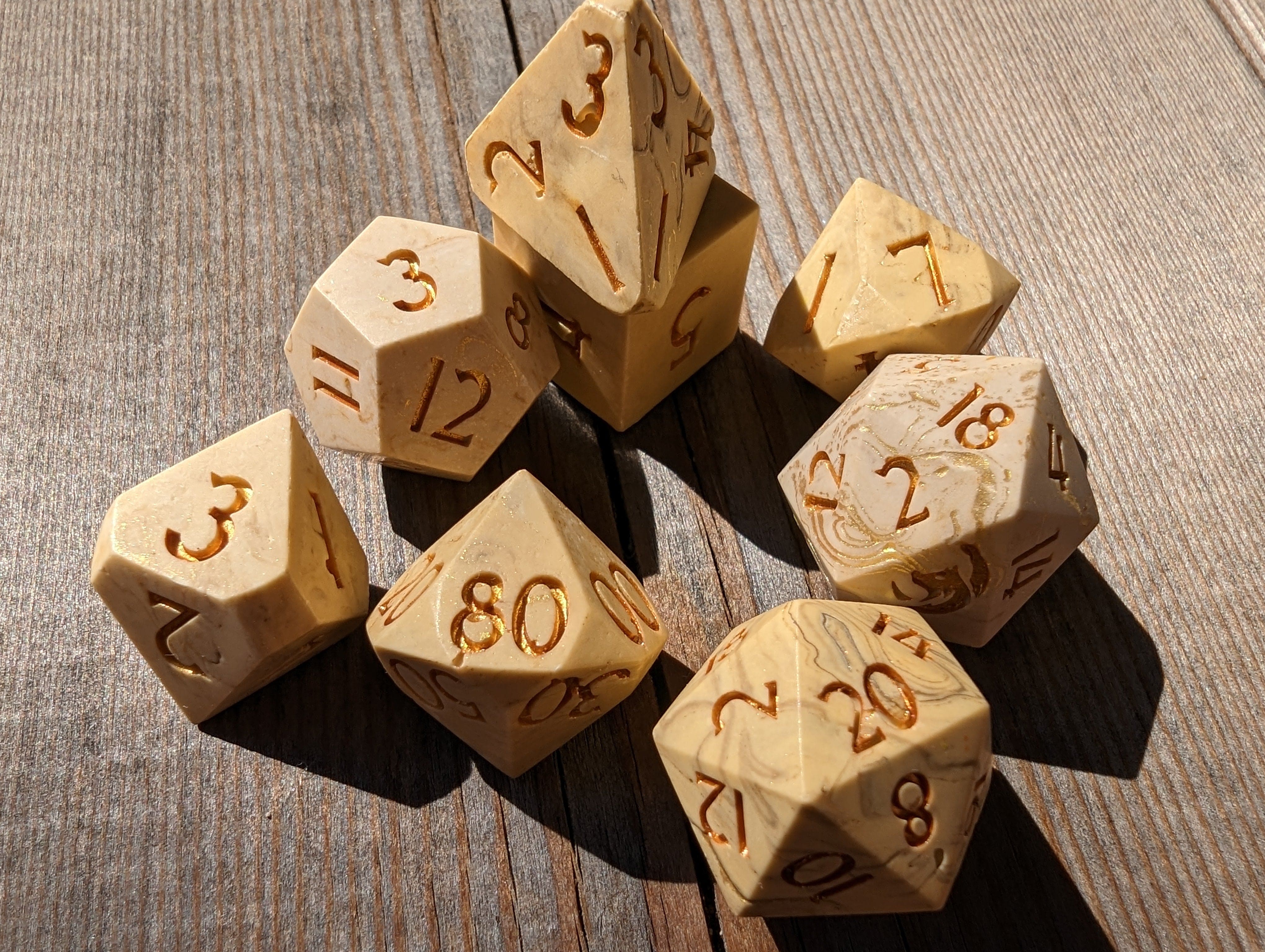 Nordicdice_X_Thydice Nordicdice_& Sandstone dice set