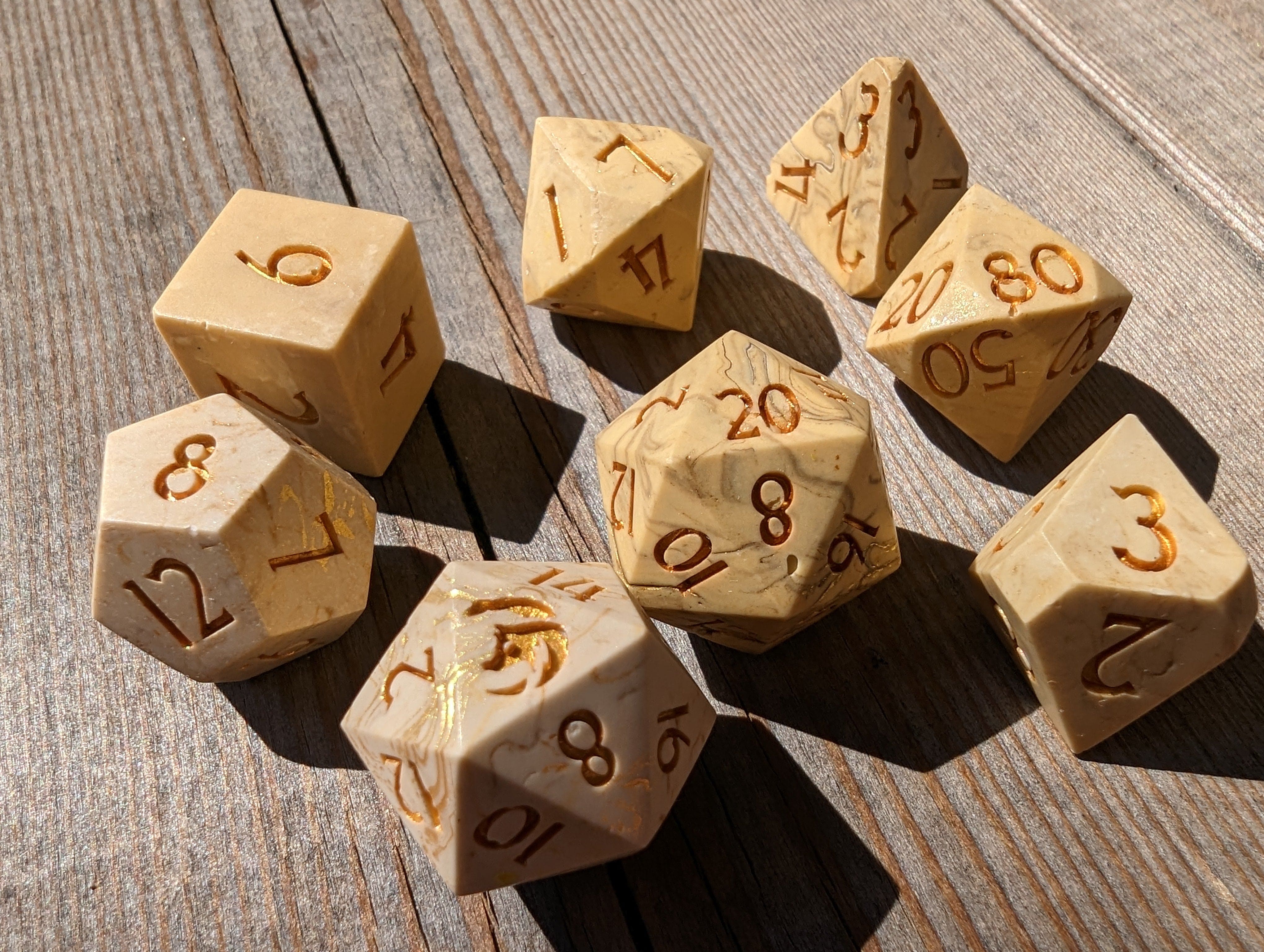 Nordicdice_X_Thydice Nordicdice_& Sandstone dice set