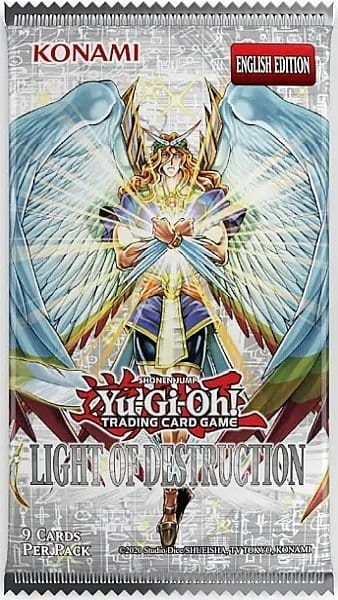 NordicDice Yu-Gi-Oh YGO - Light of Destruction Unlimited Reprint Booster (1) - EN