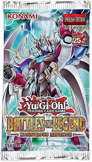 NordicDice Yu-Gi-Oh Yu-Gi-Oh! Booster Pakke Battles of Legend: Monstrous Revenge Booster Pack